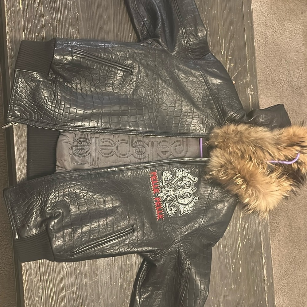 Authentic Leather Mark Buchanan Pelle Pelle w/ Real Fur